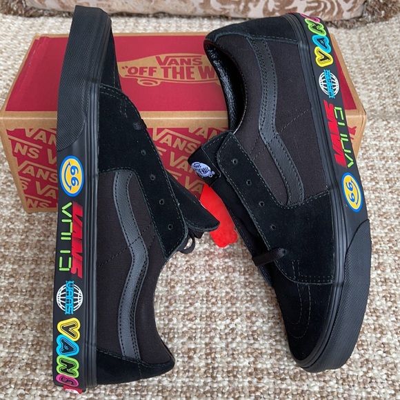 Vans Sk8-Low Disruptive Black/Black WMNS - Picture 2 of 16